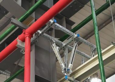 四平市该抗震支架的整体式支吊架结构协调性好